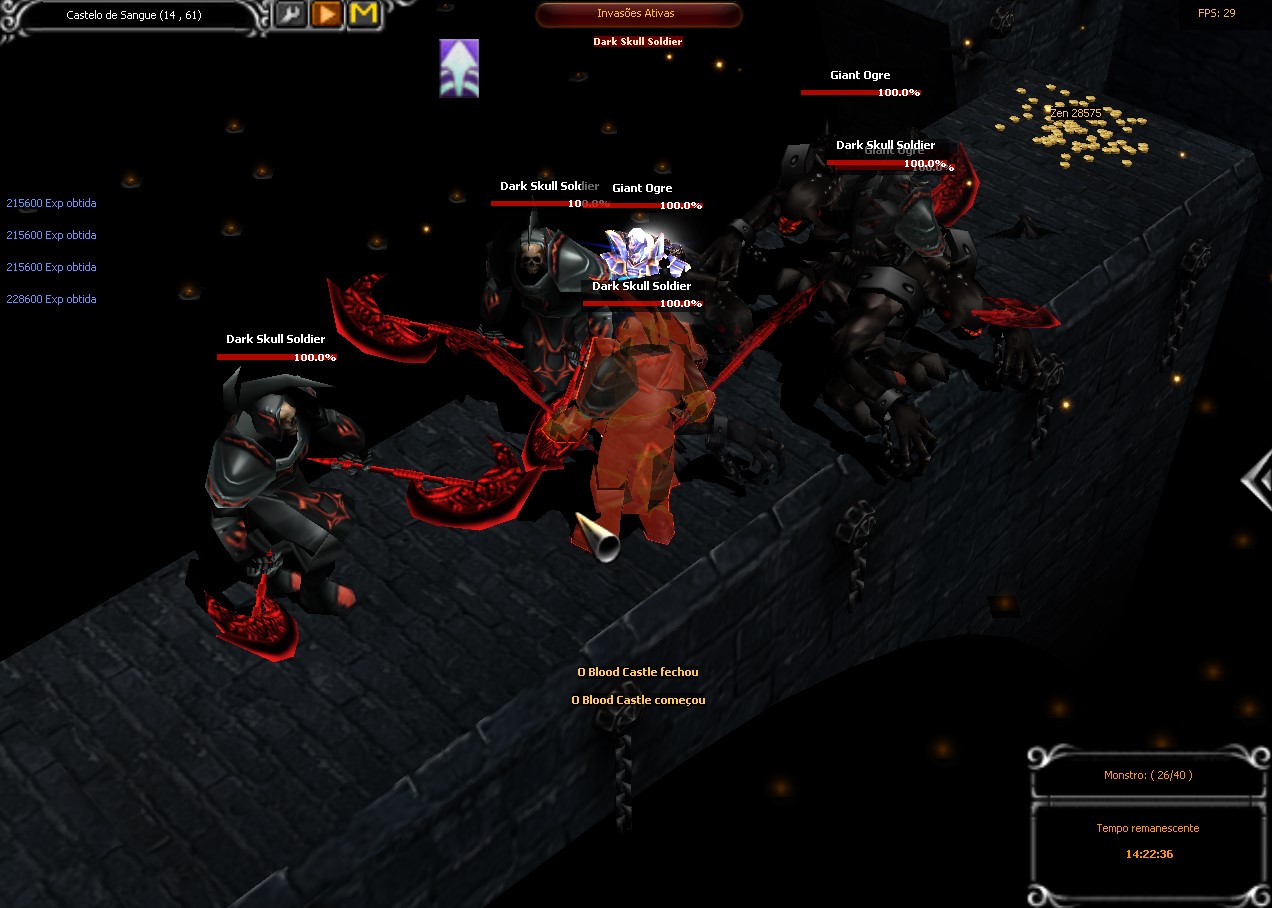 Primeira Etapa Blood Castle